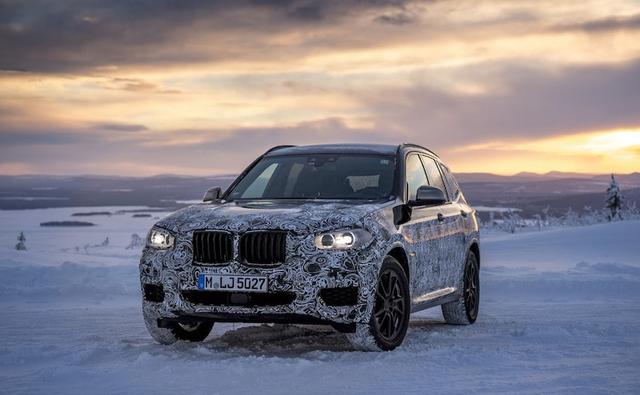 2018 BMW X3 Officially Teased In New Images During Cold Weather Testing