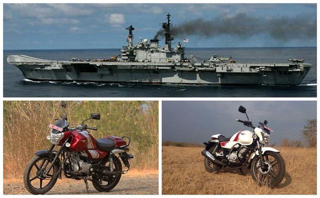 Will Bajaj Extend Its V Range Of Bikes With Decommissioned INS Viraat?
