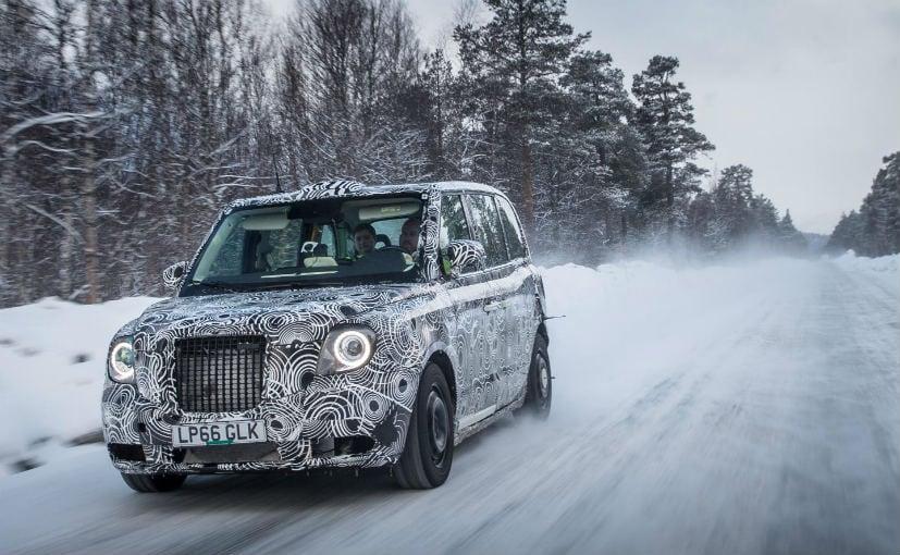 New London Taxi Electric Cabs Spotted Testing In Cold Weather