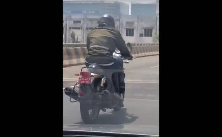 Royal Enfield 750 cc Twin-Cylinder Motorcycle Spotted Testing In India