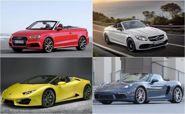 In the past few years, India has been seeing a huge surge of convertible cars, right from stylish Audi A3 Cabriolet to fast and mean Lamborghini Huracan Spyder. Here we have listed the top convertible cars sold in India.