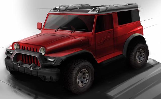 DC Designs teases a new concept package based on the Mahindra Thar. The new car will have a redesigned front end, rear end and a hard top roof with design elements and integrated driving lights. The new Thar concept from DC Design will also have an updated interior and some new wheels and tyres with wider wheel arches.