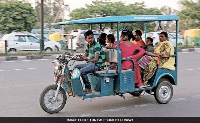 City residents have reportedly filed numerous complaints against e-rickshaws over improper parking and causing traffic jams on routes.