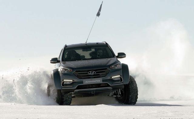 Hyundai Sante Fe Becomes First PV To Be Driven Across Antarctica