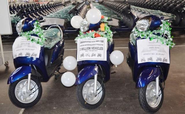 Suzuki Motorcycle India Rolls Out 3 Millionth Vehicle At Gurugram Plant