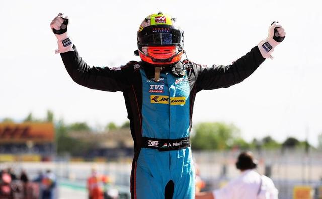 Arjun Maini won Race 2 of the GP3 Series on Sunday with a lead of six seconds, having started at P2. It was the third time that the Indian National anthem was played during an F1 weekend.