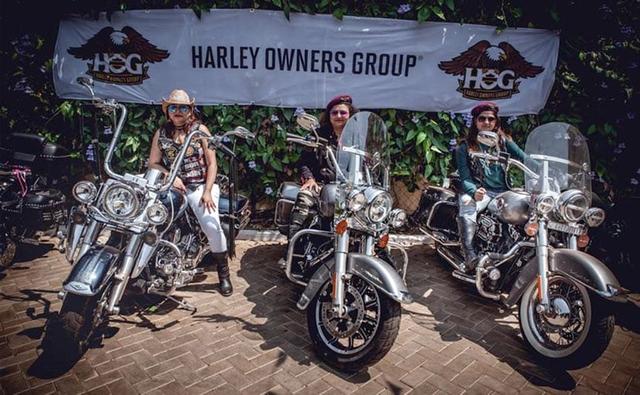 Ladies Of Harley Set Off On First Official Ride