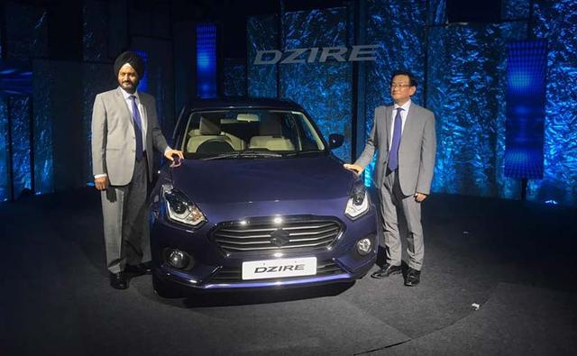 2017 Maruti Suzuki Dzire Launched; Prices Start At Rs. 5.45 Lakh