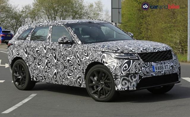 A prototype of the Range Rover Velar SVR was spotted testing at the Nurburgring. Land Rover has already begun testing the performance variant of the Velar even before the regular model goes on sale.