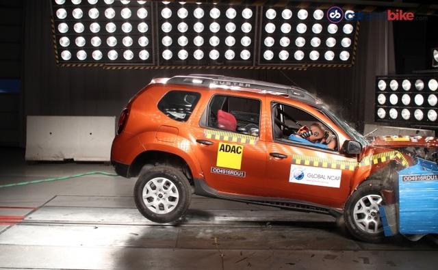 The second round of crash tests for Indian-made cars shows the popular Renault Duster SUV score a 0 star rating. Its driver-airbag variant gets 3 stars.
