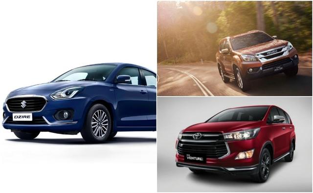 The upcoming launches for May 2017 include a subcompact sedan from Maruti Suzuki, SUV from Isuzu and a premium MPV with a sporty touch from Toyota.