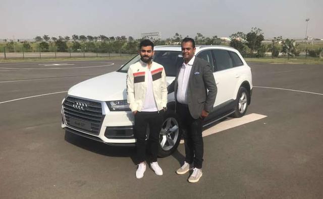 Virat Kohli Adds A Brand New Audi Q7 To His Garage