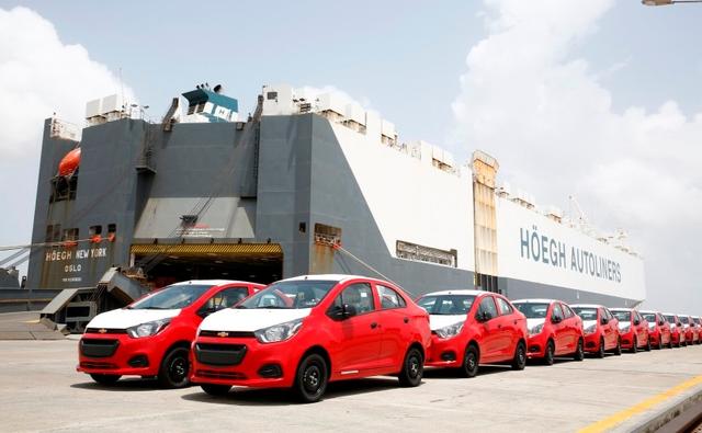 American carmaker General Motors today started exporting the all new Chevrolet Beat sedan from Indian to Latin America. The company today loaded a consignment of 1,200 Chevrolet Beat sedans for shipping, following the start of production on June 5, 2017.
