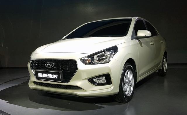 Verna-Based Hyundai Reina Unveiled At The 2017 Chongqing Motor Show