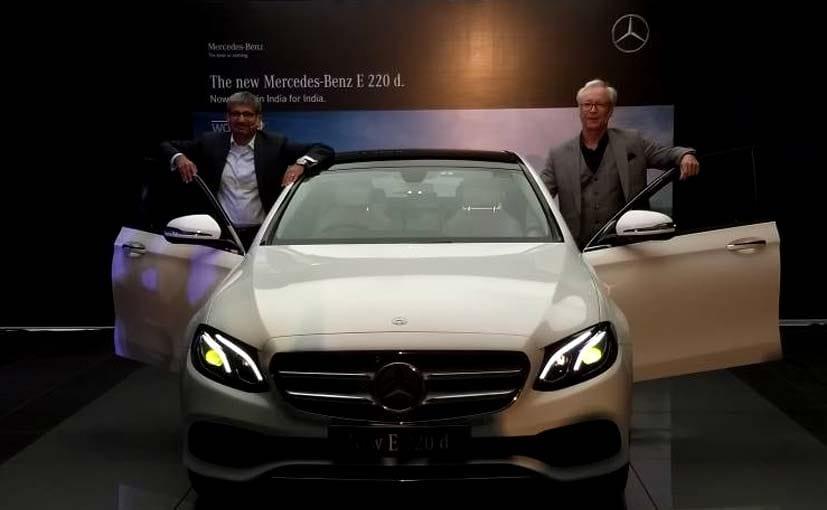 Mercedes-Benz E220d Launched At Rs. 57.70 Lakh In India