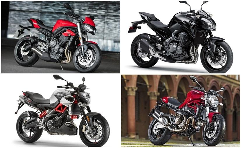 Triumph Street Triple 765 vs Ducati Monster 821 vs Kawasaki Z900 vs Aprilia Shiver 900: Spec Comparison