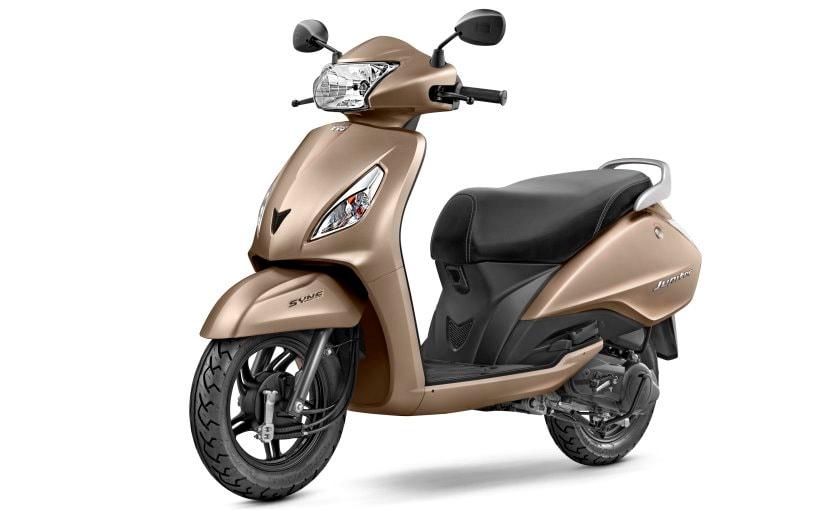 TVS Introduces Sync Brake System On Jupiter And Wego Scooters