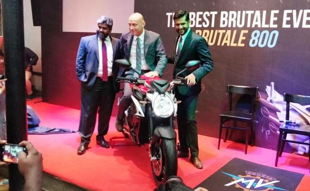 Italian motorcycle maker MV Agusta has big plans for the Indian market that has grown exponentially for the premium motorcycle segment. The manufacturer recently launched the 2017 Brutale 800 in the country and on the side lines of the launch, MV Agusta revealed that it aims to sell about 300-400 motorcycles every year with India showing promising growth.