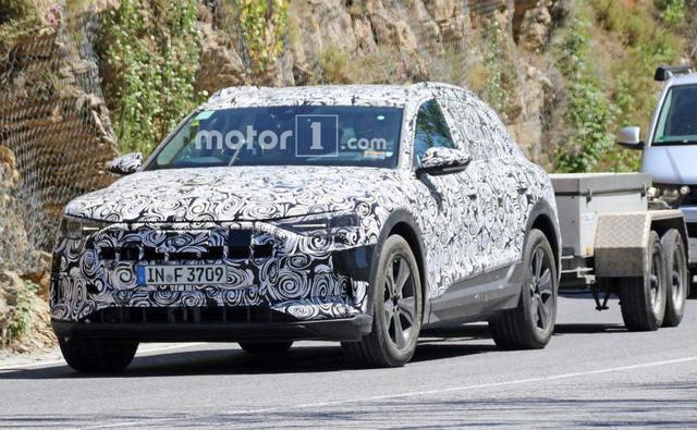The Audi e-Tron Quattro has been spotted testing at an undisclosed location in Europe. It will be the first fully electric SUV from Audi and will hit the road in 2019.