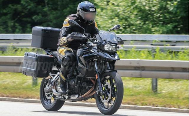 BMW's upcoming middleweight adventure bike, most likely the BMW F900GS, has been spotted undergoing test runs on the autobahn in Germany