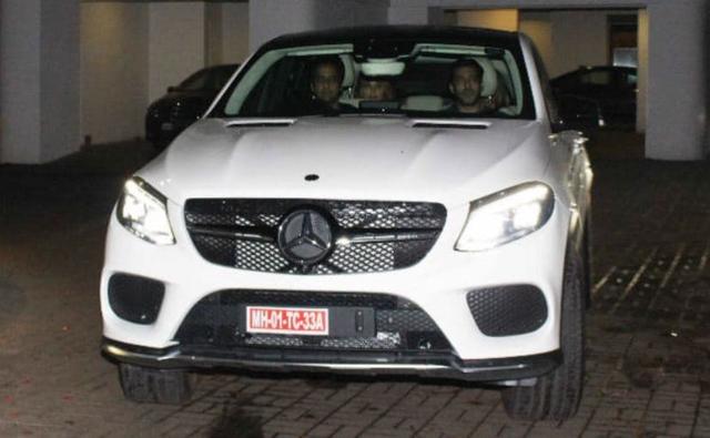 Salman Khan was recently spotted travelling in his new Mercedes-Benz GLE Coupe and judging by the fact that the car is still unregistered as it was sporting TC number plates, indicate that this is the model that was reportedly gifted to him by Shah Rukh Khan.