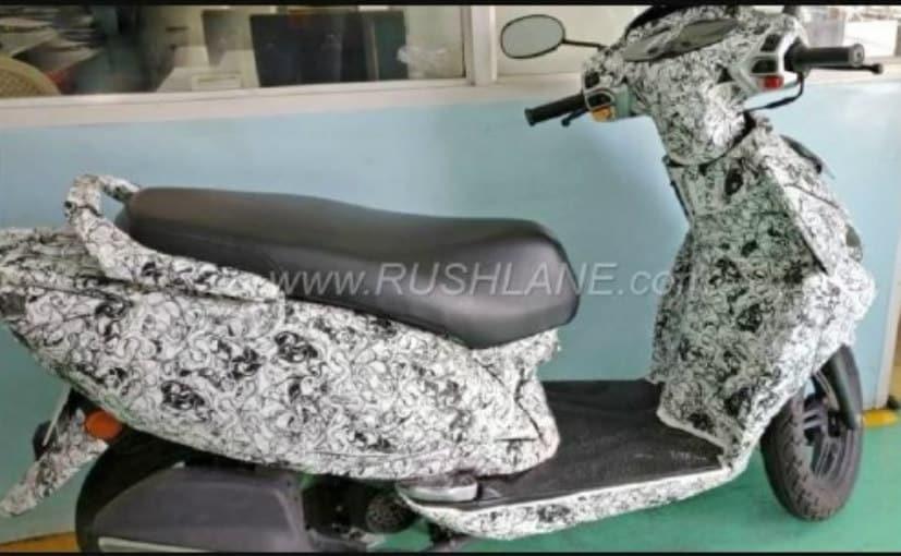New 125 cc TVS Scooter Spotted Testing