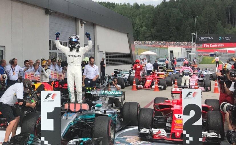 F1 2017: Valtteri Bottas Beats Vettel To Win Austrian GP Amidst Controversial Start