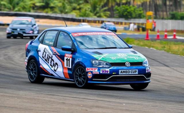 Rayomand made a comeback to the driver's seat in a competition after nine years with the Volkswagen Ameo Cup Race Car, and also had the quickest reaction time of the event.