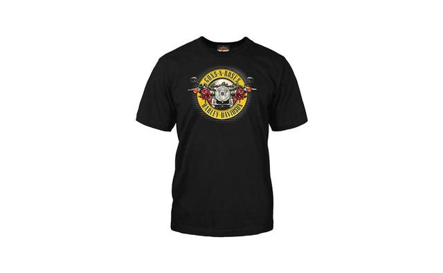The collection is in honour of the "Not In This Lifetime" tour of Guns N' Roses, and exclusively available at Harley-Davidson dealerships across the world