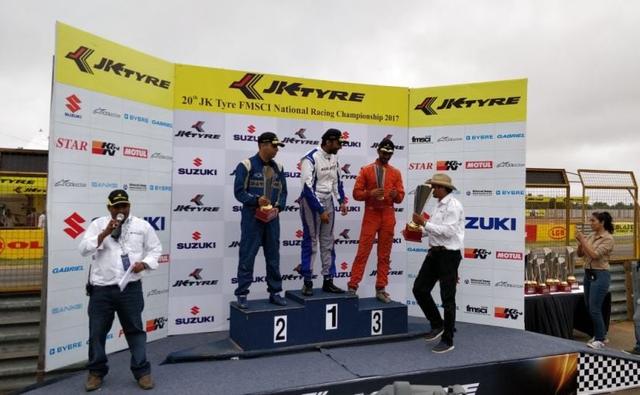 The 20th edition of the JK-Tyre FMSCI National Racing Championship has a host of categories including motorcycle racing for the first time this year. Round 2 saw Mumbai's Nayan Chatterjee and Hyderabad's Anindith Reddy scorch the track on Day 1 winning one race each in the highly competitive Euro JK 17 category.