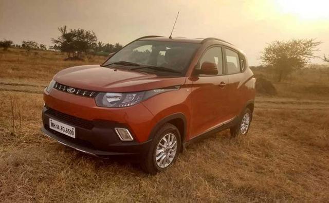 Mahindra KUV 100 Facelift Spotted Testing Again