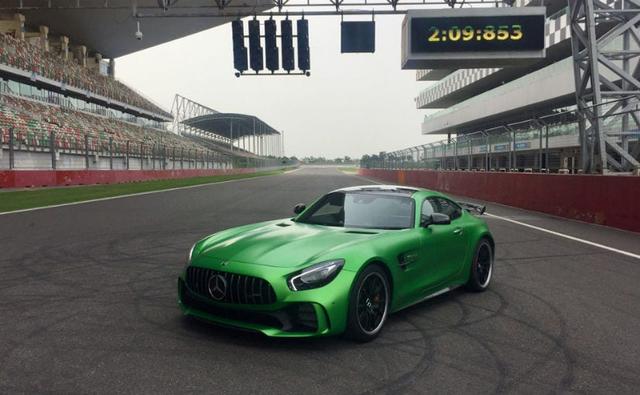 Mercedes-AMG GT R, better known as the 'Beast of the Green Hell' is all set to be launched in India today. The GT R is a step above the GT S that is currently sold in India. It is powered by a 4-litre bi-turbo V8 engine that makes 577 bhp and goes from 0-100 kmph in just 3.6 seconds.