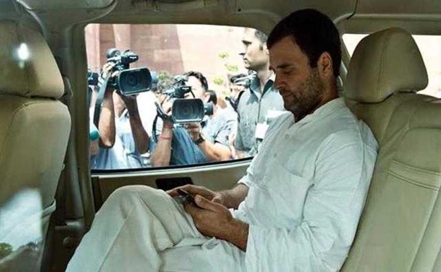 Rahul Gandhi's office claims that the current fleet of armoured cars has no proper or adequate circulation/ ventilation or air in the passenger compartment.