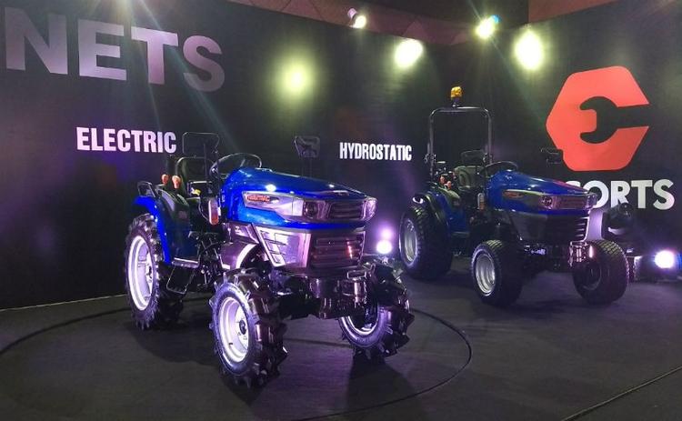 Escorts India unveiled a new range of tractors in India along with the first ever compact electric tractor concept. These tractors will be launched in India over the next two years or so.