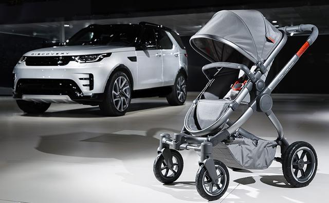 Love to take your baby out for a stroll in tough terrain? Fear not! The iCandy for Land Rover Peach All-Terrain Special Edition pushchair is here. It is the world's first all-terrain baby stroller which can take on treachrous terrain with aplomb.