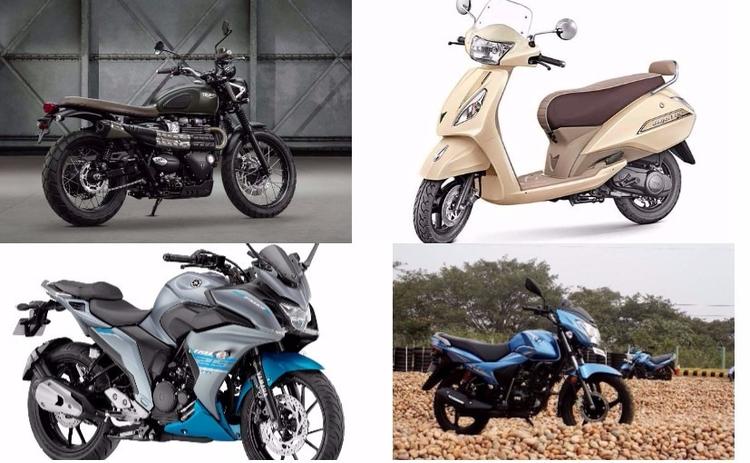 Two-wheeler sales in India declined the worst in over two decades in August 2019, with both motorcycle and scooter sales falling over 22 per cent.