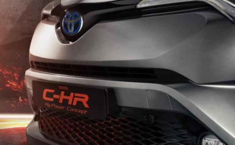 Toyota C-HR Hybrid Teased Ahead Of Frankfurt Motor Show