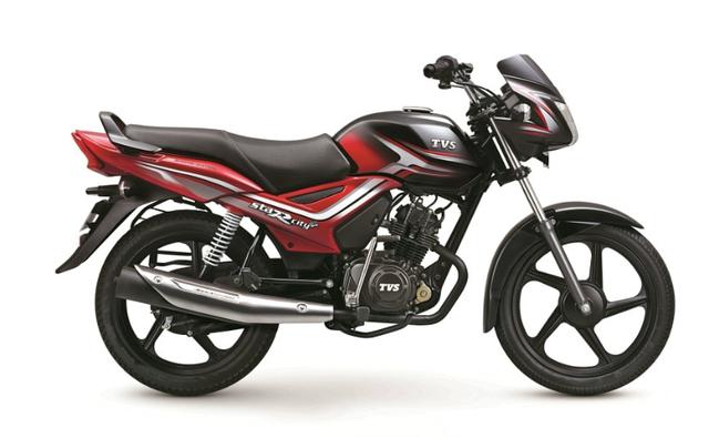 TVS has launched a Star City Plus with dual-tone colour scheme at a price of Rs. 50,534 (ex-showroom, Delhi). Along with the two-tone colour scheme, the Star City Plus also gets a 3D chrome label and a blacked out grab-rail as well.