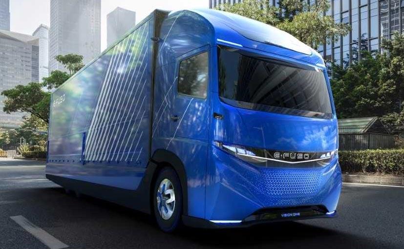 Tokyo Motor Show 2017: Daimler Vision One Electric Semi Truck Unveiled
