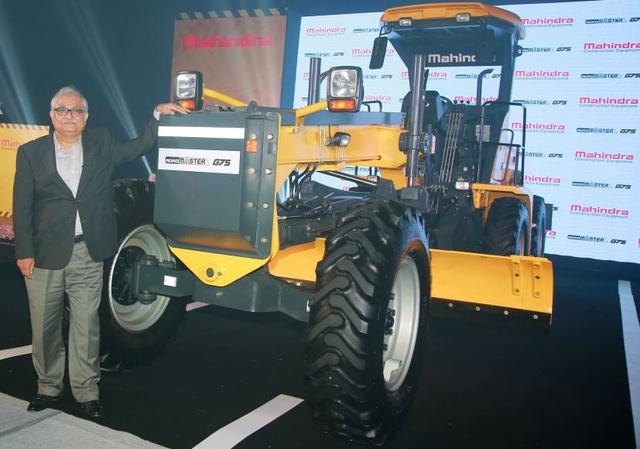 Mahindra has announced its foray into the construction equipment business with the launch of its first motor grader - Mahindra RoadMaster G75. The company's new offering targeted at road contractors is being manufactured at the Chakan facility in Pune, and has been developed in-house for Indian conditions with the help of customer feedback.