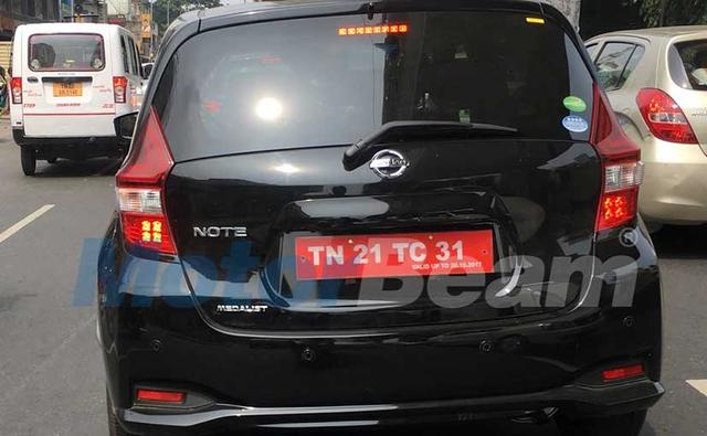 Nissan has begun testing the Note hatchback in India. There is no indication from Nissan on whether it will launch the hatchback in India or not. The model spotted testing was the top-spec variant of the Note. If it is launched in India, it will be going up against the likes of Maruti Suzuki Baleno, Hyundai i20, Honda Jazz etc.