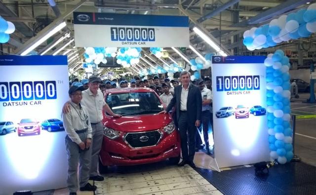 Datsun Rolls Out 100,000th Car In India