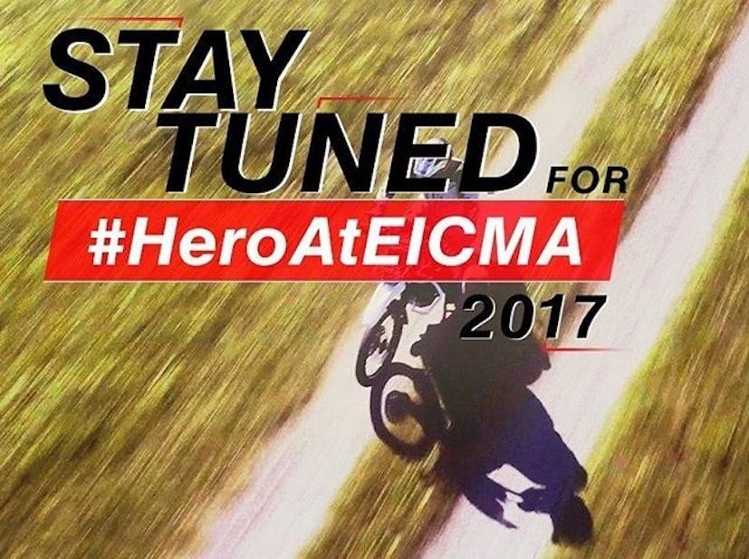 Hero MotoCorp Teases New Off-Road Motorcycle; Debut At EICMA 2017