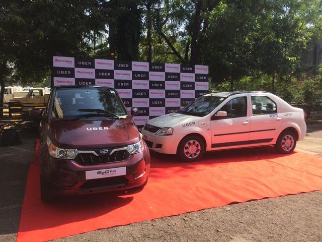 Mahindra and Uber have joined hands to deploy electric vehicles in India. The pilot project will see 100s of EVs making it into the Uber fleet. The e2O Plus and the eVerito will be inducted into the Uber fleet by the beginning of March 2018.