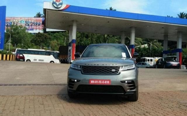 Land Rover Range Rover Velar Spotted In India Ahead Of Launch