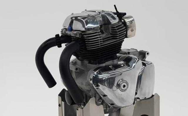 Royal Enfield has unveiled the engine that will power two new motorcycles. The bikes will be unveiled at the EICMA show in Milan on November 7, but Royal Enfield has already unveiled the 650 cc parallel-twin engine at its UK Technology Centre in Bruntingthorpe, near Leicester.