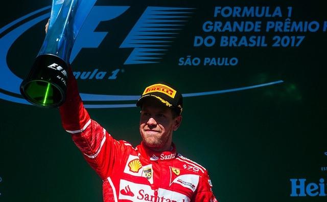 While he may have lost on the world title, Ferrari driver Sebastian Vettel was at his dominant best during the Brazil Grand Prix as he fended pole-sitter Valtteri Bottas to secure his fifth F1 victory of the season. The Brazilian Grand Prix saw Bottas finish second, while Kimi Raikkonen in the second Ferrari took the third spot on the podium. Lewis Hamilton finished fourth, having started from the pitlane after a crash during qualifying.