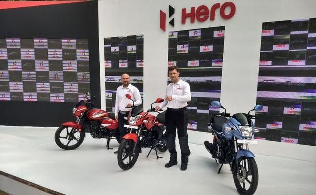 Hero MotoCorp today unveiled the new 2018 Super Splendor, Passion Pro and Passion XPro in India. The bikes now comes with better styling and  new colour options and graphics option. All three 2018 Hero bikes now comes with the company popular i3S (Idle-start-stop function) as standard.