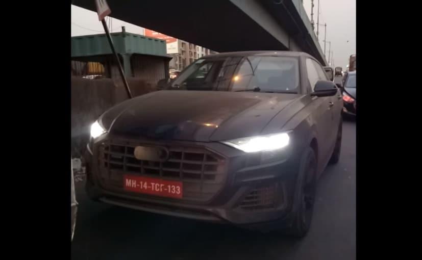 Audi Q8 Spotted Testing In India
