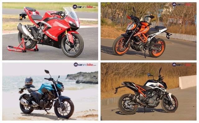 We take a look at the top 5 premium motorcycles which were launched in 2017. From the understated and very capable Yamaha FZ25 to the latest TVS Apache RR 310, this list has all the very best bikes in the entry-level performance segment.